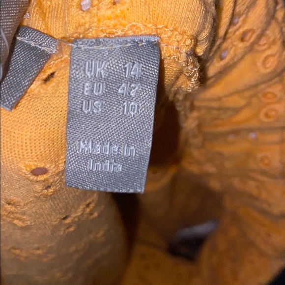 ASOS Orange Ruffle Hem Pants - Picture 2 of 16